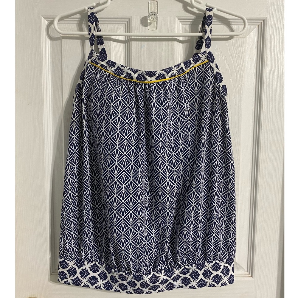 Lands End Bathing Suit Tankini Top